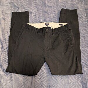 J.Crew 770 Flex black men's 31x30 skinny stretch chino pants